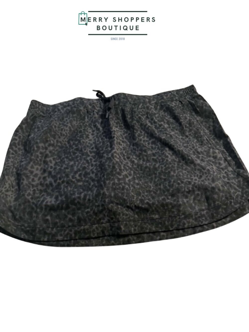 Women’s Leopard Print Athletic Skort